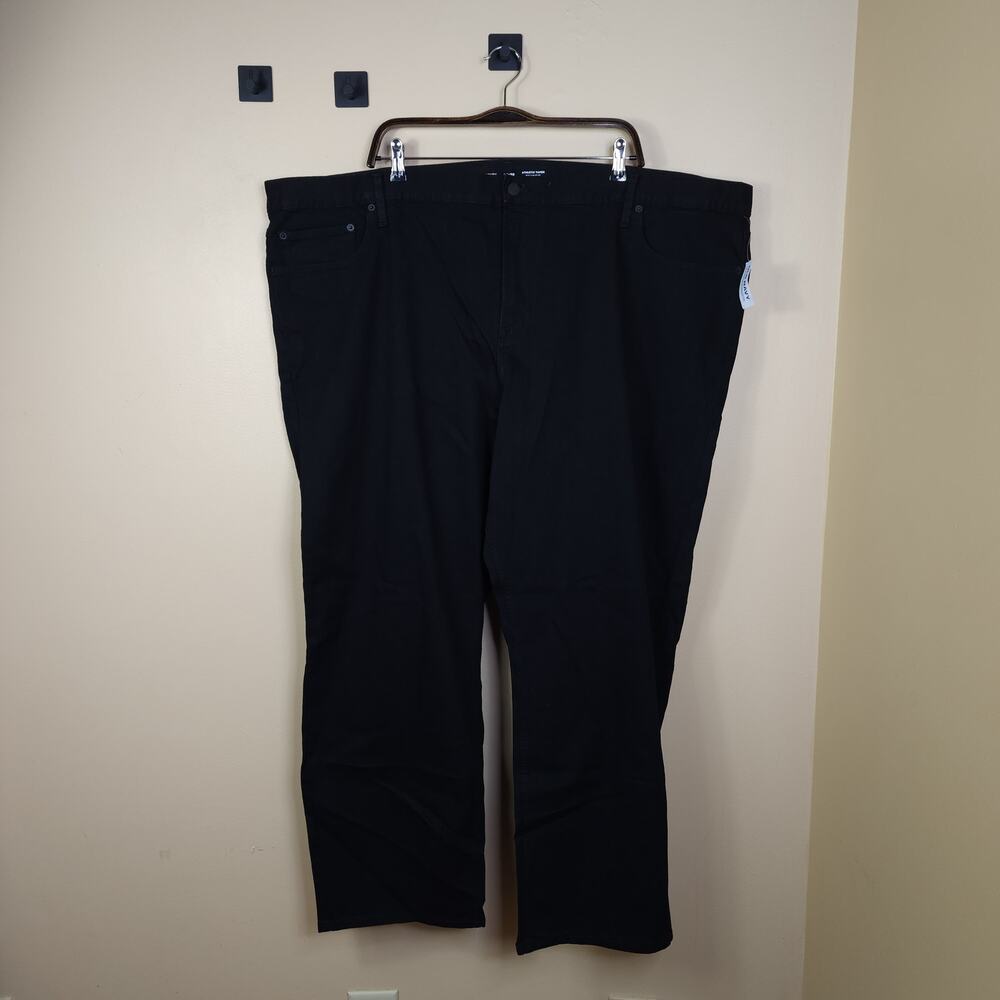 Old Navy Athletic Taper Built-In Flex Black Jeans Size 52x30